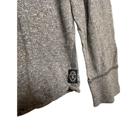 Todd Snyder Premium Cotton Heathered Gray LS Crewneck T-Shirt Casual Preppy Sz M - Picture 3 of 12